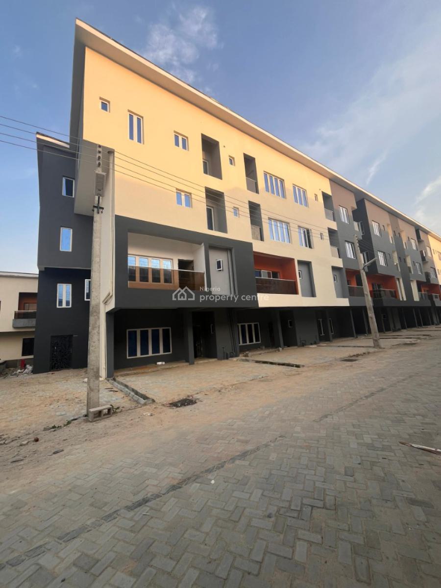 Carcass 3 Bedrooms Maisonette with Bq, Ikate Elegushi, Lekki, Lagos, House for Sale