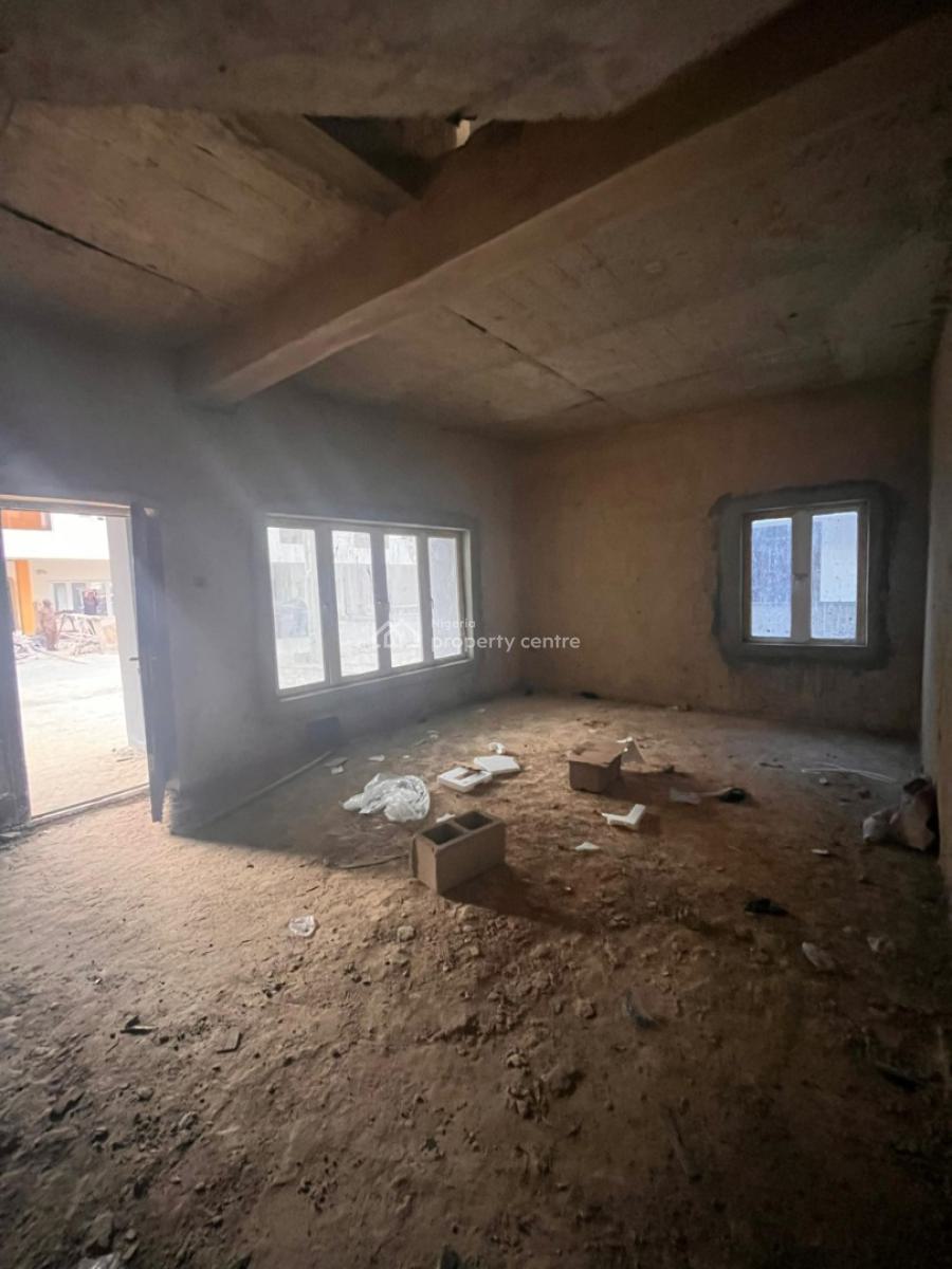 Carcass 3 Bedrooms Maisonette with Bq, Ikate Elegushi, Lekki, Lagos, House for Sale