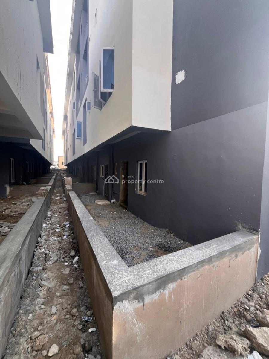 Carcass 3 Bedrooms Maisonette with Bq, Ikate Elegushi, Lekki, Lagos, House for Sale