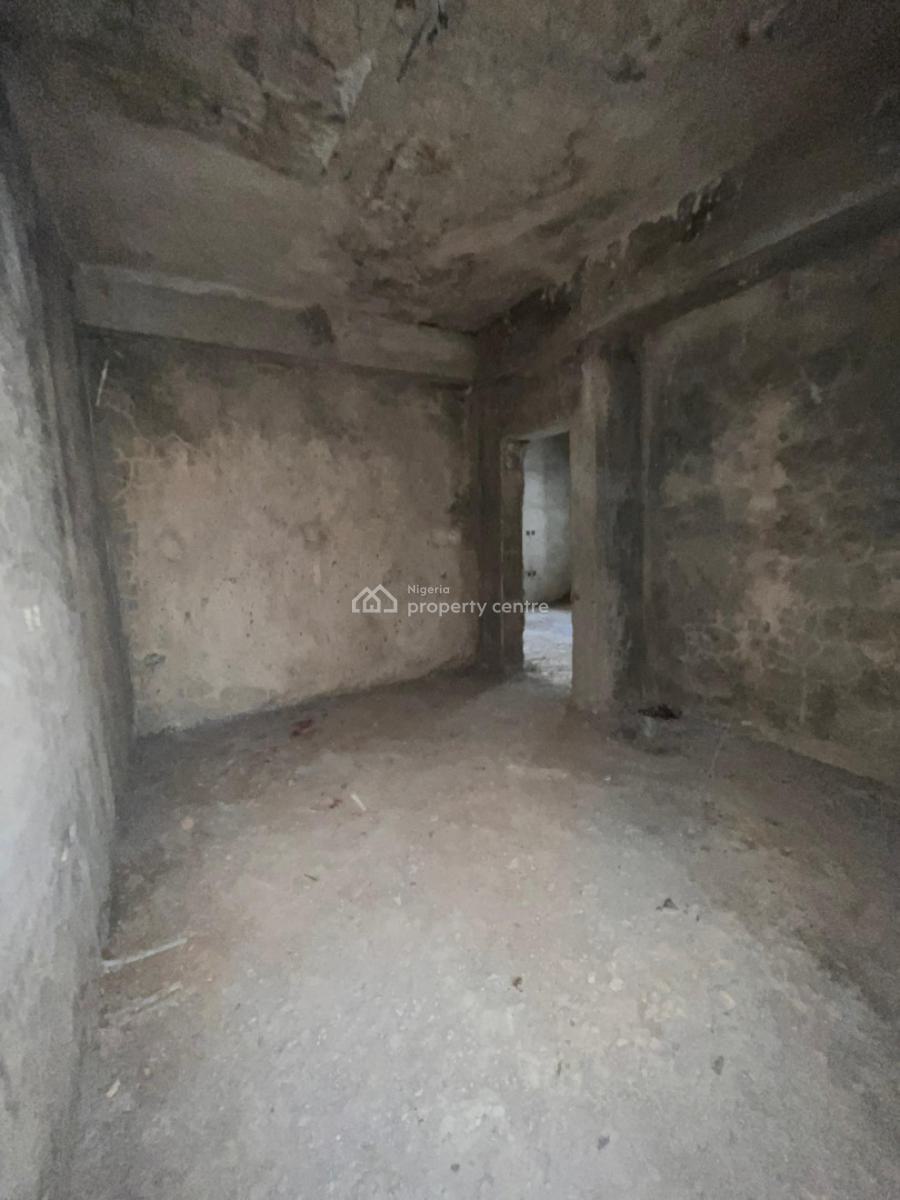Carcass 3 Bedrooms Maisonette with Bq, Ikate Elegushi, Lekki, Lagos, House for Sale