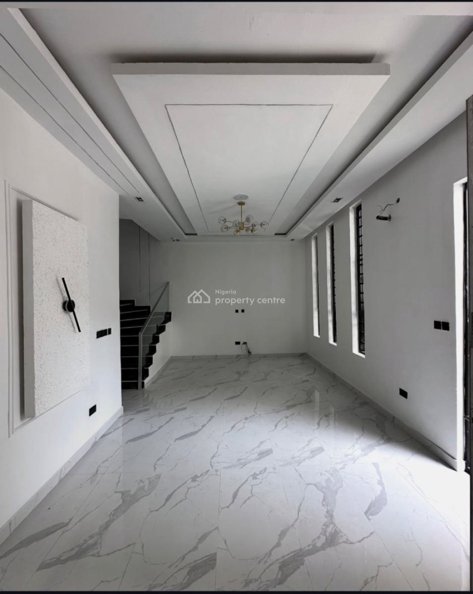 Well Built Service 4 Bedroom Spacious Semi  Detached House with a Bq ,, Lekki, Lagos, Semi-detached Duplex for Sale