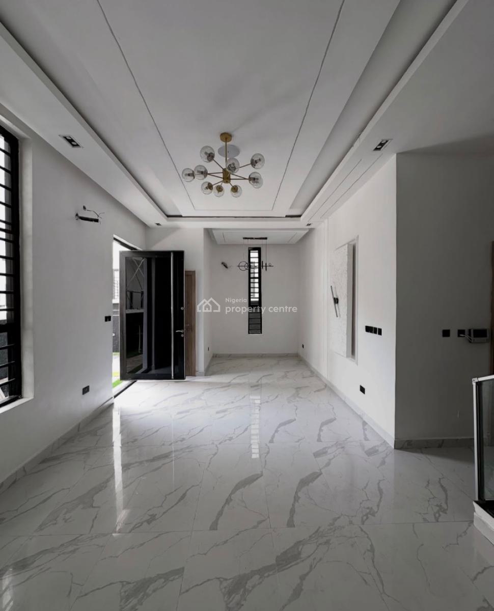 Well Built Service 4 Bedroom Spacious Semi  Detached House with a Bq ,, Lekki, Lagos, Semi-detached Duplex for Sale