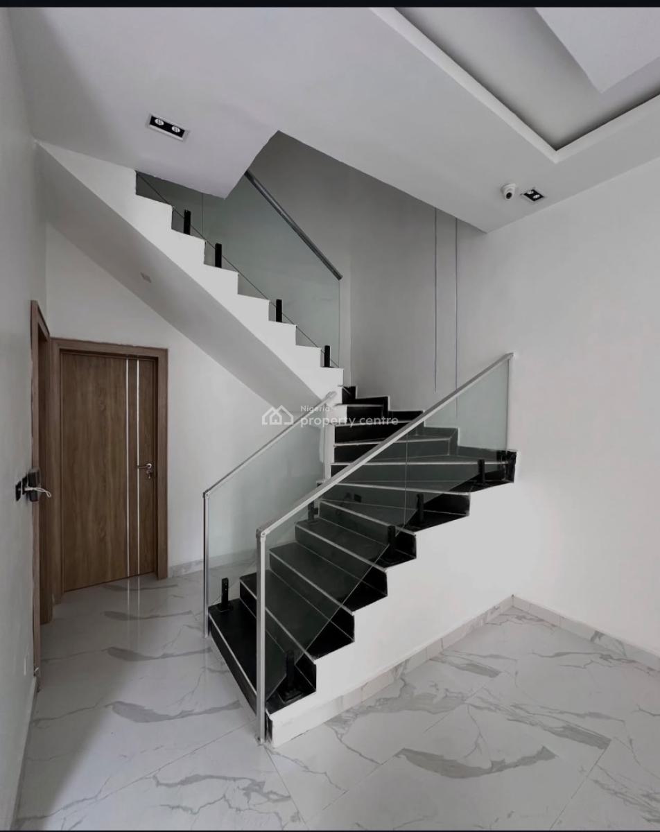 Well Built Service 4 Bedroom Spacious Semi  Detached House with a Bq ,, Lekki, Lagos, Semi-detached Duplex for Sale