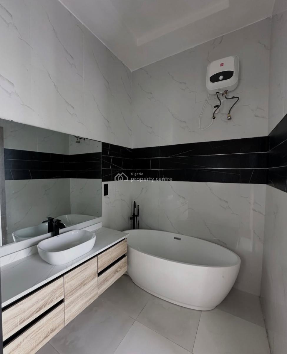 Well Built Service 4 Bedroom Spacious Semi  Detached House with a Bq ,, Lekki, Lagos, Semi-detached Duplex for Sale