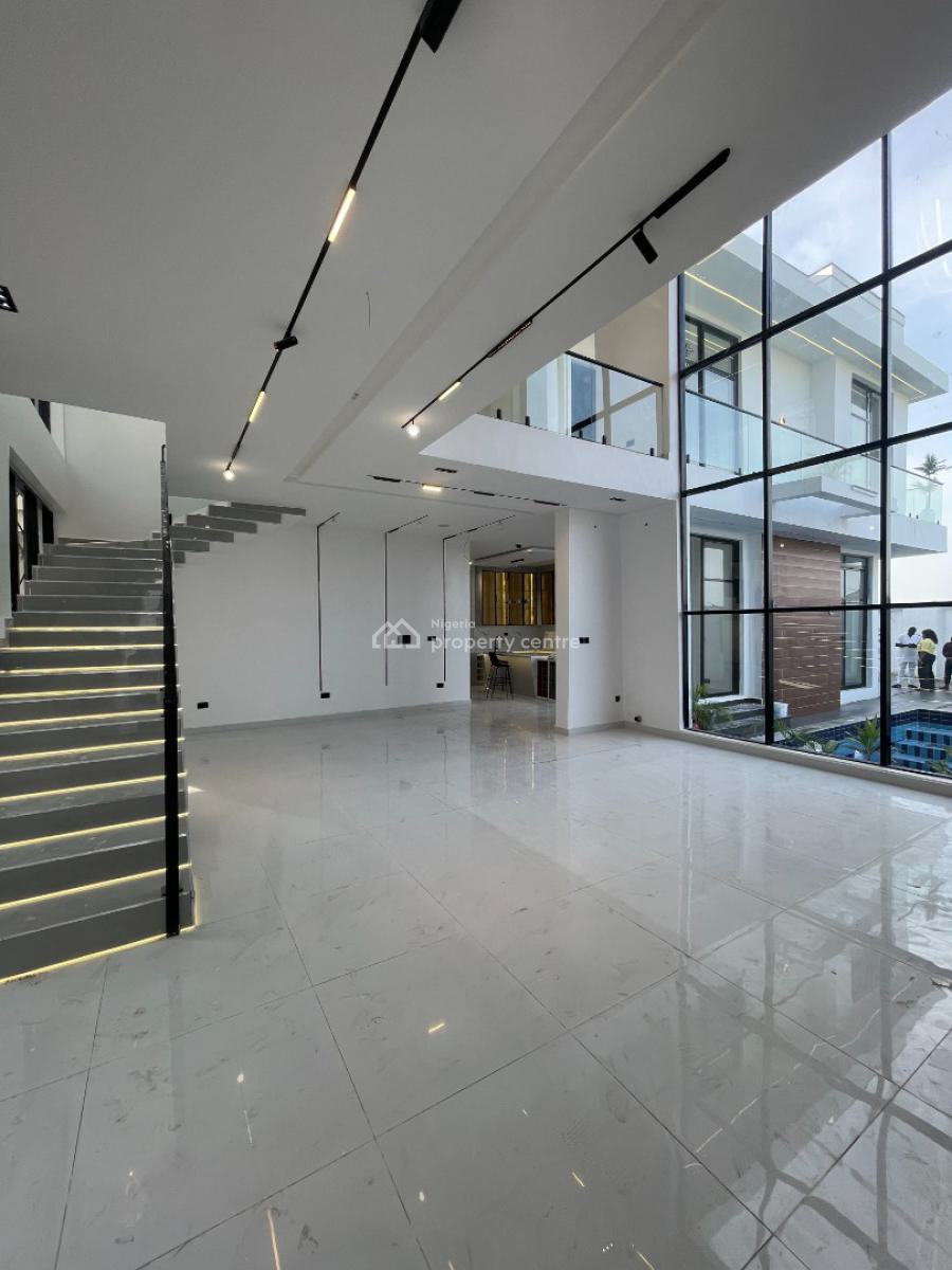 Luxury 5 Bedroom Fully Detached Duplex with Cinema & Swimming Pool, Chevron, Lekki, Lagos, Detached Duplex for Sale