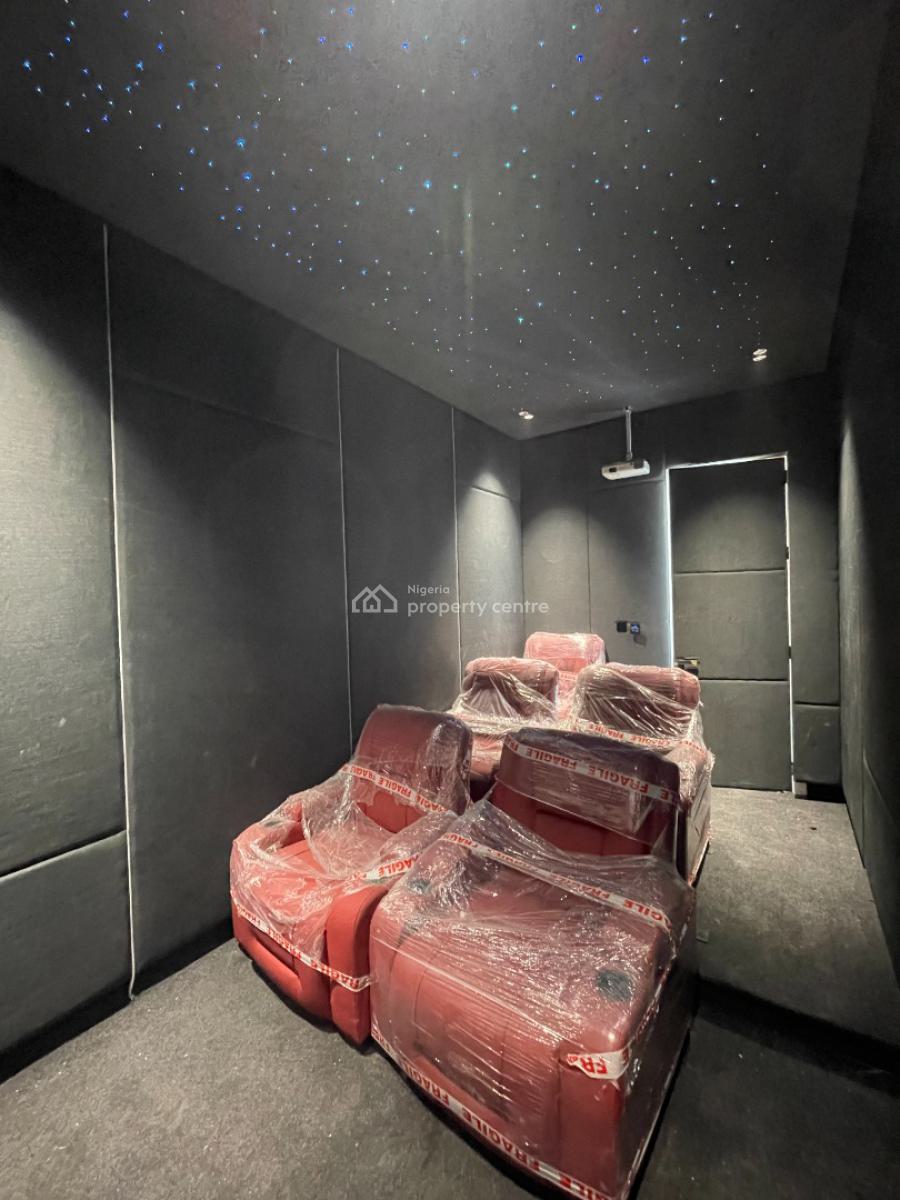 Luxury 5 Bedroom Fully Detached Duplex with Cinema & Swimming Pool, Chevron, Lekki, Lagos, Detached Duplex for Sale