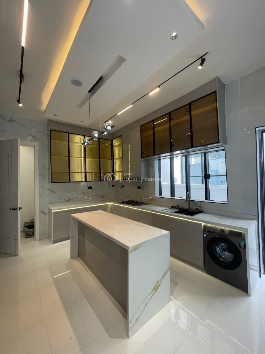 Beautiful 5 Bedroom Detached Duplex with Swimming Pool, Chevron, Lekki, Lagos, Detached Duplex for Sale