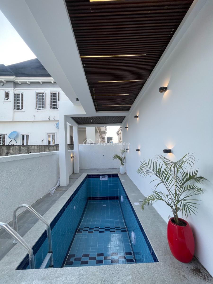 Beautiful 5 Bedroom Detached Duplex with Swimming Pool, Chevron, Lekki, Lagos, Detached Duplex for Sale
