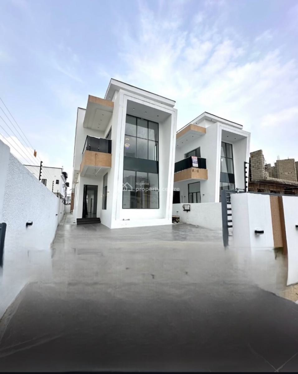 Well Built Service 5  Bedroom Spacious Detached House with a Bq, Ajah, Lagos, Detached Duplex for Sale