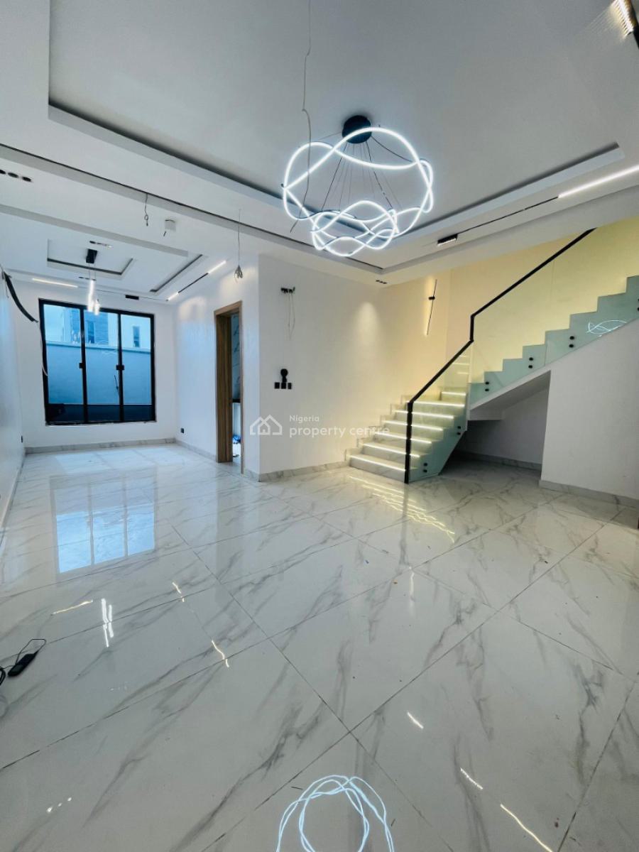Contemporary Luxury 4 Bedrooms Terraced Duplex with Gym Room and Swimming Pool, Lekki Phase 1, Lekki, Lagos, Terraced Duplex for Sale