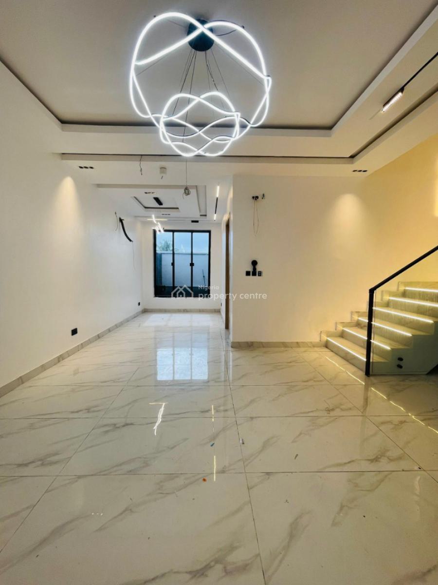 Contemporary Luxury 4 Bedrooms Terraced Duplex with Gym Room and Swimming Pool, Lekki Phase 1, Lekki, Lagos, Terraced Duplex for Sale