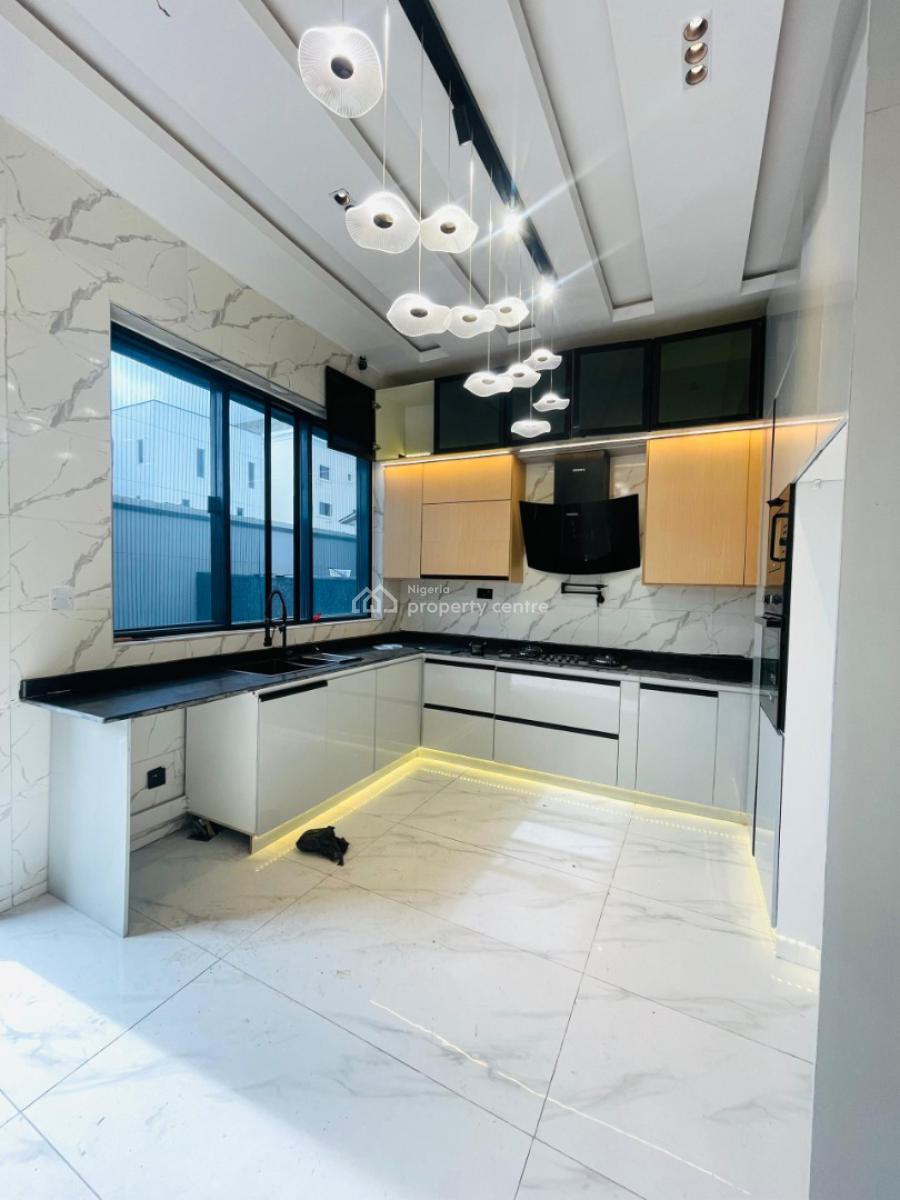 Contemporary Luxury 4 Bedrooms Terraced Duplex with Gym Room and Swimming Pool, Lekki Phase 1, Lekki, Lagos, Terraced Duplex for Sale