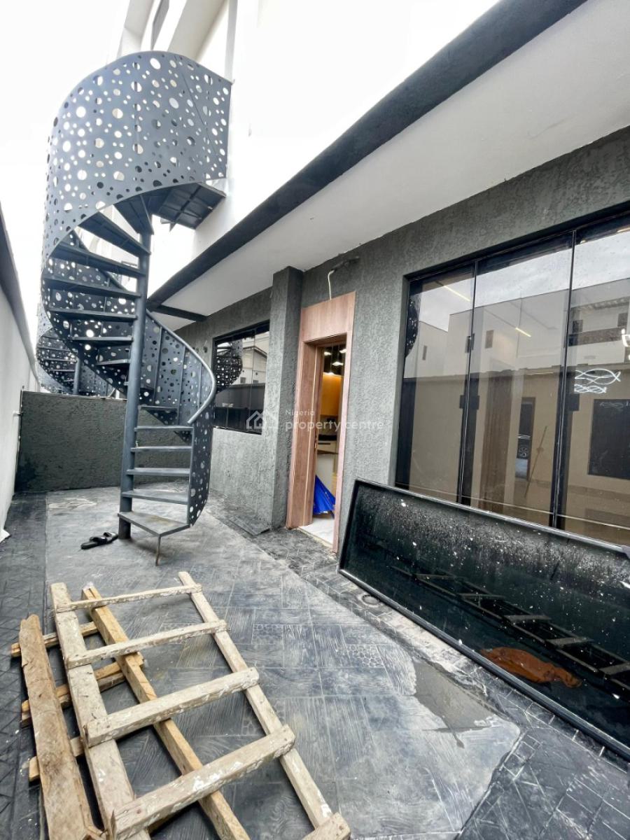 Contemporary Luxury 4 Bedrooms Terraced Duplex with Gym Room and Swimming Pool, Lekki Phase 1, Lekki, Lagos, Terraced Duplex for Sale