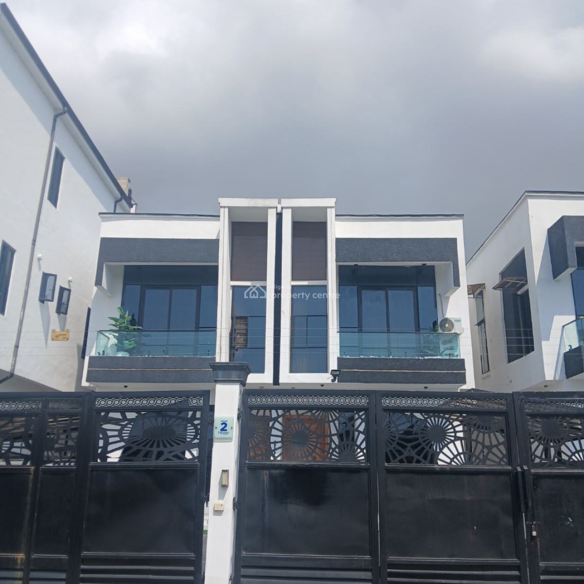 The Most Affordable 4 Bedroom Semi-detached Duplex with Bq, Chevron Toll Gate,orchid Road, Lekki, Lagos, Semi-detached Duplex for Sale
