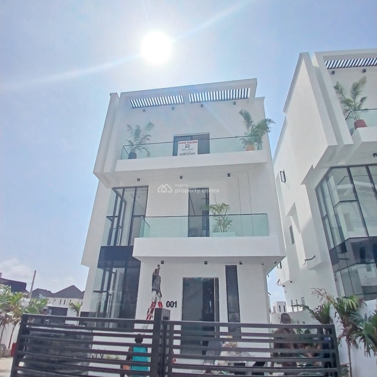 Gigantic 5 Bedroom Detached Duplex with Swimming Pool, Chevron Toll Gate, Orchid Road, Lekki, Lagos, Detached Duplex for Sale