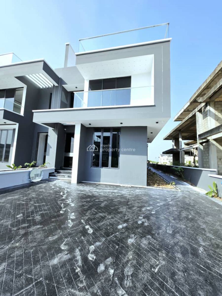 Super Luxurious Contemporary 5 Bedroom Semi-detached Smart House, Cowrie Creek Estate, Ikate Elegushi, Lekki, Lagos, Semi-detached Duplex for Sale