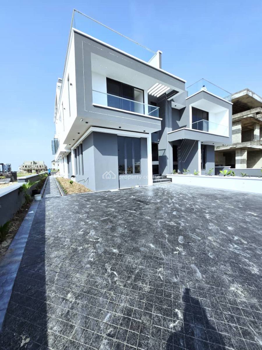 Super Luxurious Contemporary 5 Bedroom Semi-detached Smart House, Cowrie Creek Estate, Ikate Elegushi, Lekki, Lagos, Semi-detached Duplex for Sale