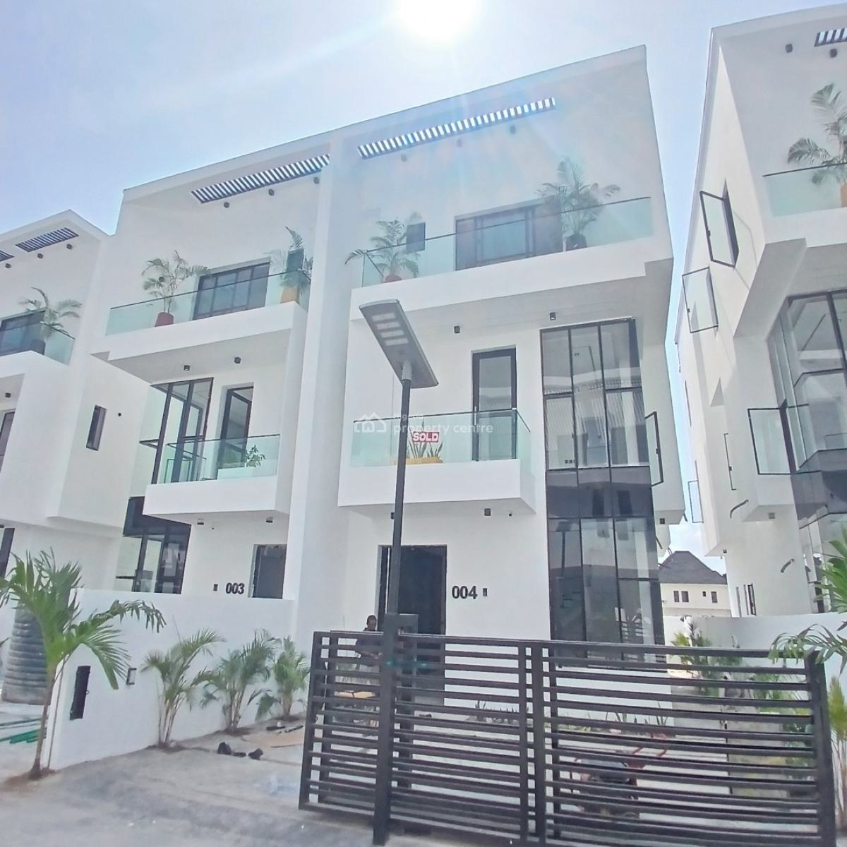 Newly Built 4 Bedroom Semi-detached Duplex with Bq, Chevron Toll Gate, Orchid Road, Lekki, Lagos, Semi-detached Duplex for Sale