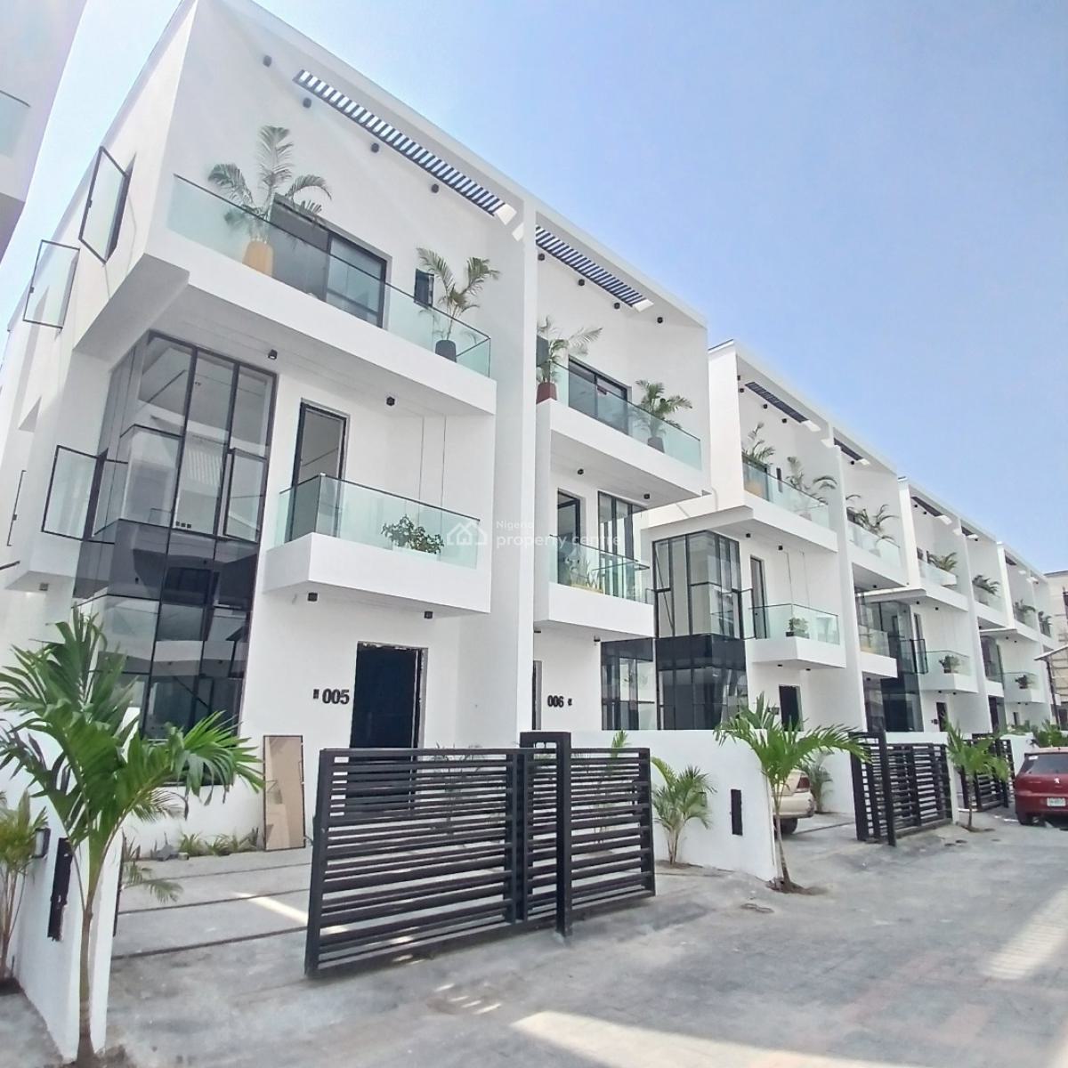 Newly Built 4 Bedroom Semi-detached Duplex with Bq, Chevron Toll Gate, Orchid Road, Lekki, Lagos, Semi-detached Duplex for Sale