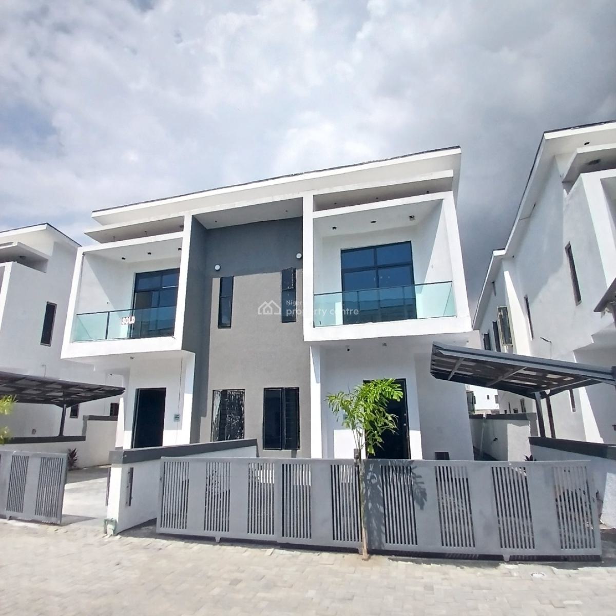 Newly Built 4-bedroom Semi Detached Duplex with Bq, Chevron Toll Gate, Orchid Road, Lekki, Lagos, Semi-detached Duplex for Rent