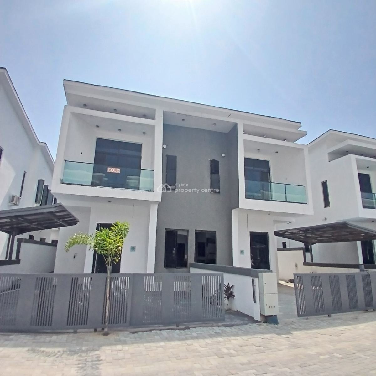 Newly Built 4-bedroom Semi Detached Duplex with Bq, Chevron Toll Gate, Orchid Road, Lekki, Lagos, Semi-detached Duplex for Rent