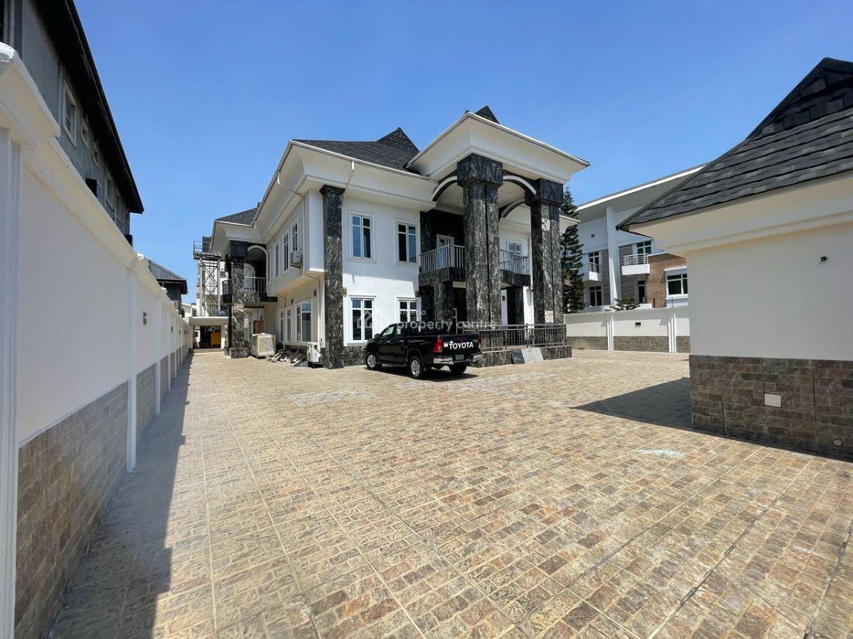 6 Bedroom Mansion with Pearl Marble Finishing, Lekki Phase 1, Lekki, Lagos, Detached Duplex for Sale