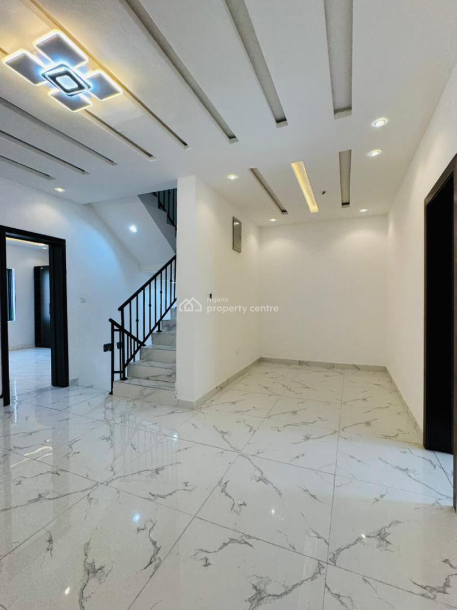 Serviced 4 Bedroom Terraced Duplex with Spacious Ensuite Bedrooms, New Road, Lekki, Lagos, Terraced Duplex for Sale