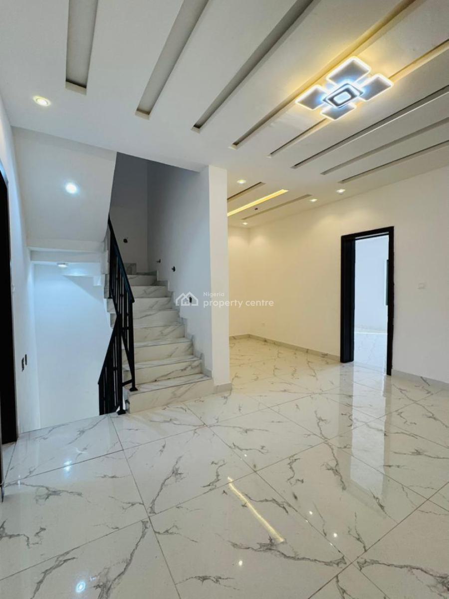 Serviced 4 Bedroom Terraced Duplex with Spacious Ensuite Bedrooms, New Road, Lekki, Lagos, Terraced Duplex for Sale