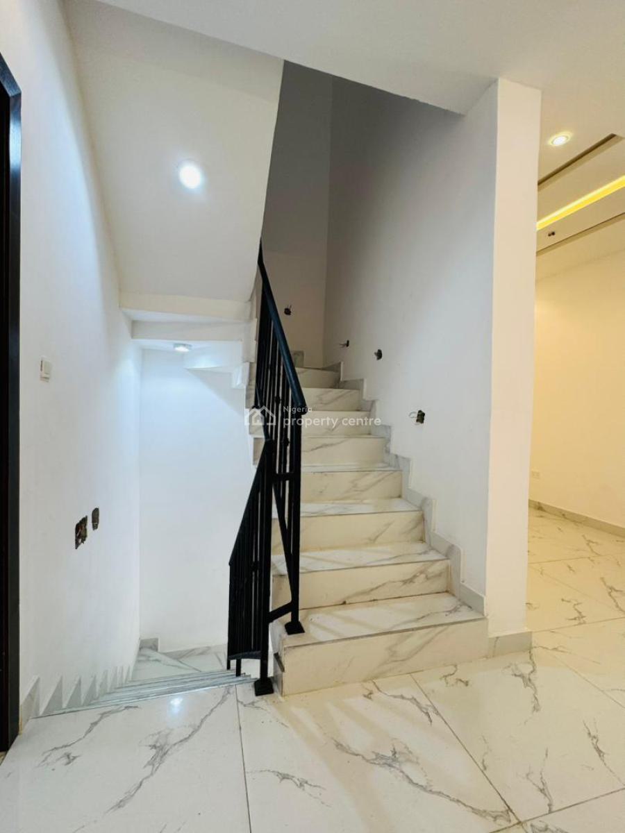 Serviced 4 Bedroom Terraced Duplex with Spacious Ensuite Bedrooms, New Road, Lekki, Lagos, Terraced Duplex for Sale
