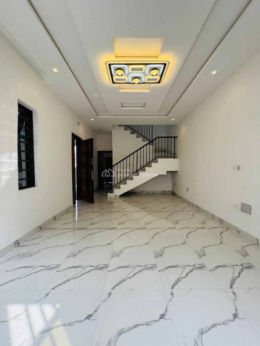 Serviced 4 Bedroom Terraced Duplex with Spacious Ensuite Bedrooms, New Road, Lekki, Lagos, Terraced Duplex for Sale