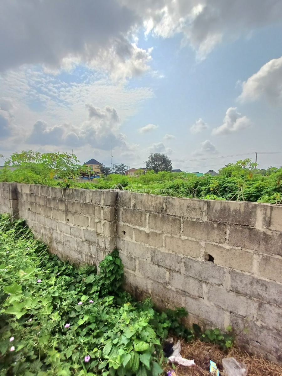Fenced 600 Sqm Prime Land, Gra Phase 5, Nta Road, Port Harcourt, Rivers, Residential Land for Sale