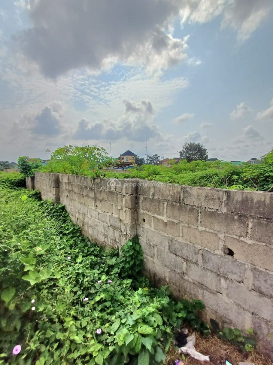 Fenced 600 Sqm Prime Land, Gra Phase 5, Nta Road, Port Harcourt, Rivers, Residential Land for Sale