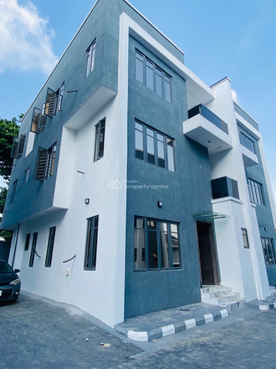Newly Built 4 Bedrooms on Two Floors, Maryland, Lagos, Terraced Duplex for Sale