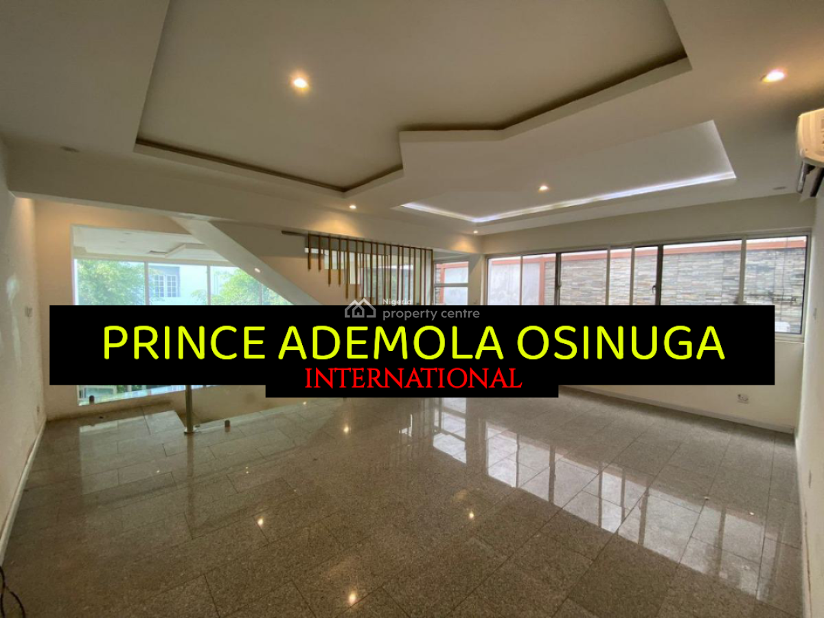 Premium 4 Bedroom Terrace House + Bq, Parkview Estate, Parkview, Ikoyi, Lagos, Terraced Duplex for Rent