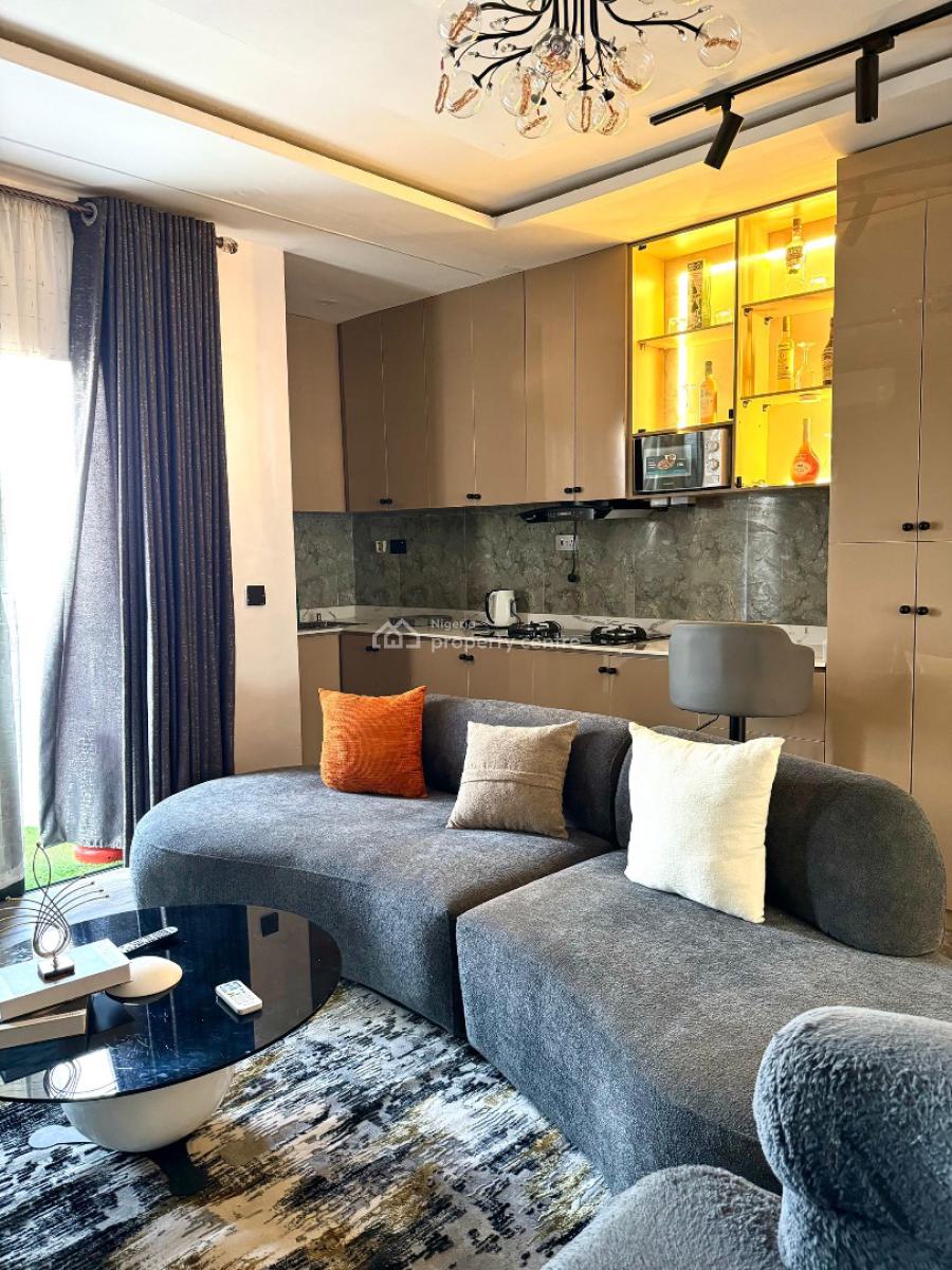 Luxury 1-bedroom Waterfront Duplex in The Heart of Lekki Phase 1, Lekki Phase 1, Lekki, Lagos, Flat / Apartment Short Let