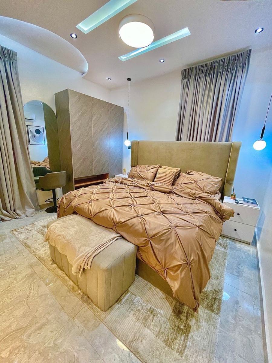 Papaya Stadium Spacious Living Room, 2 Bedroom Apartment, Victoria Island (vi), Lagos, Flat / Apartment Short Let