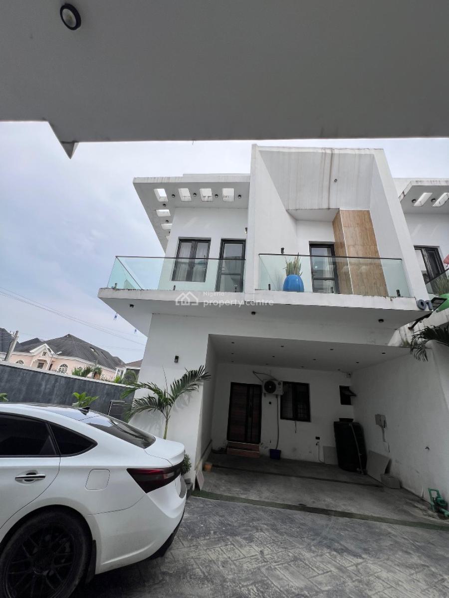 4 Bedroom Terrace House, Orchid Road, Lafiaji, Lekki, Lagos, Terraced Duplex for Sale