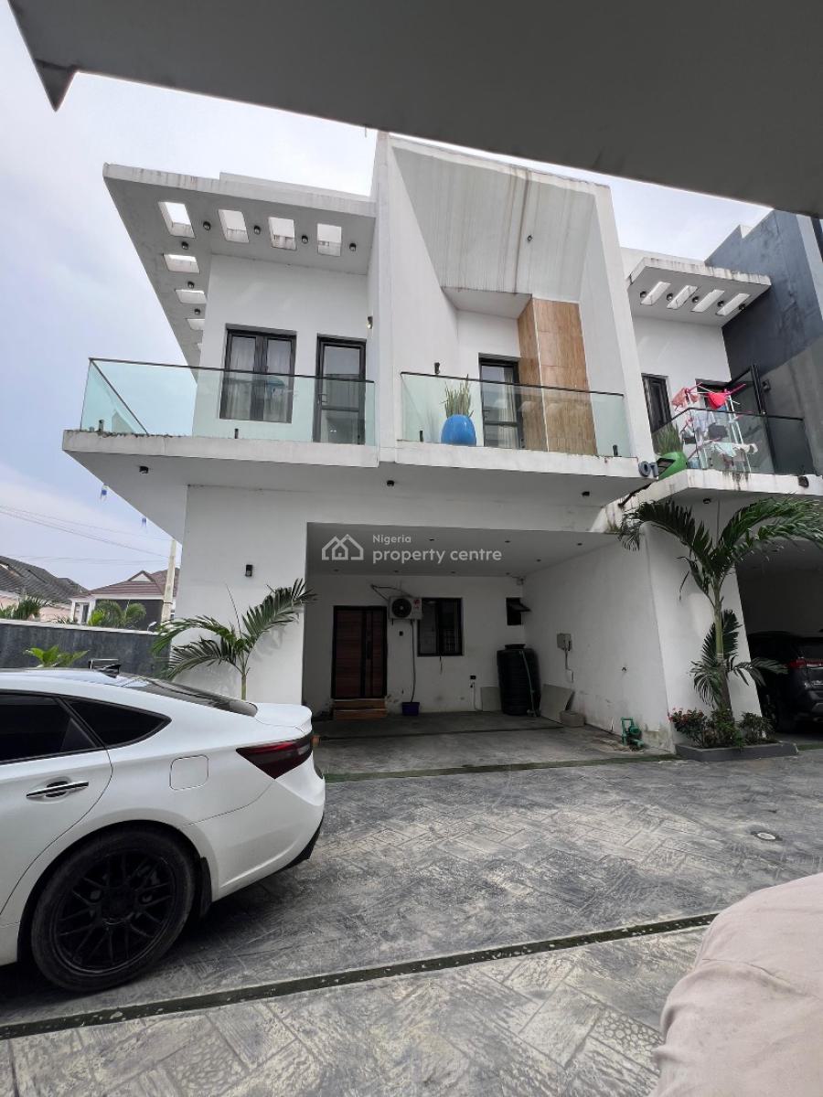 4 Bedroom Terrace House, Orchid Road, Lafiaji, Lekki, Lagos, Terraced Duplex for Sale