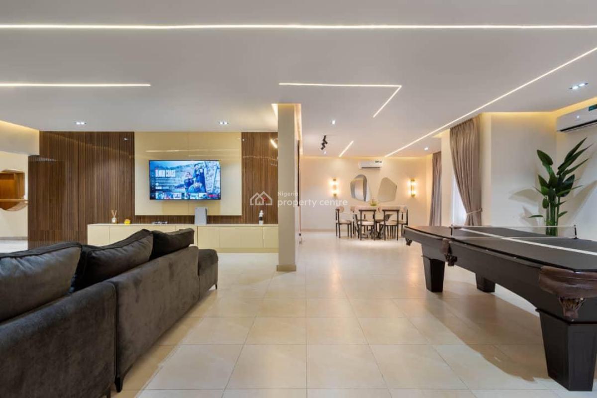 Luxury 3-bedroom Apartment with a Snooker Board, Victoria Island (vi), Lagos, Flat / Apartment Short Let