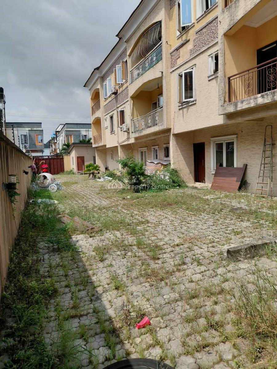 Well Built 4 Bedroom Terraced Duplex in a Big Compound, Lekky County Estate, Ikota, Lekki, Lagos, Terraced Duplex for Sale