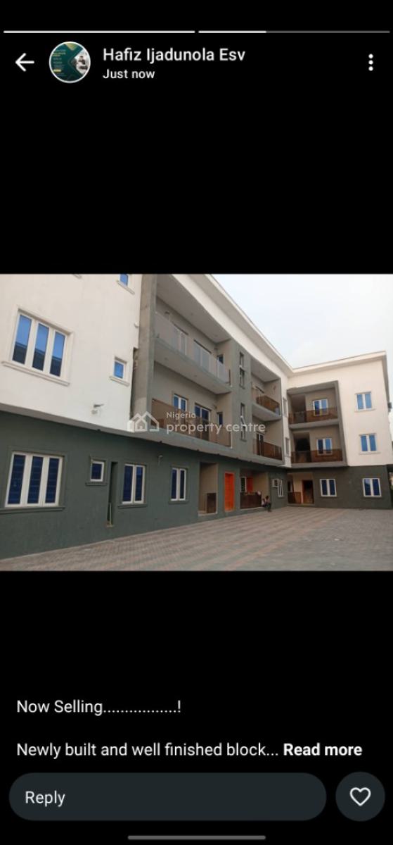 Newly Built 2 Bedrooms Apartment, Scheme 2, Ajah, Lekki Phase 2, Lekki, Lagos, Flat / Apartment for Sale