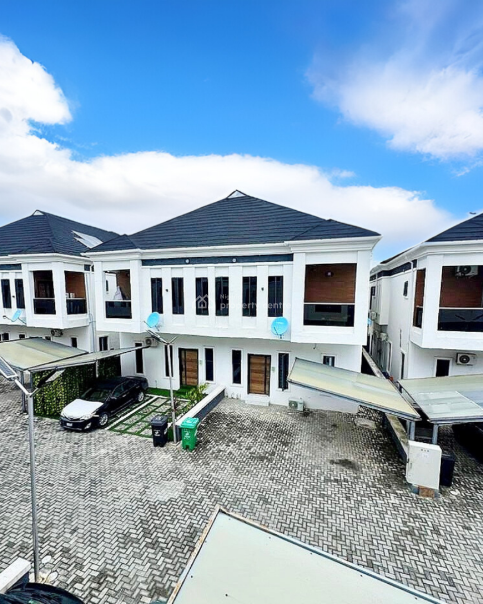 4-bedroom Semi-detached Duplex with Bq & Swimming Pool (unfurnished), Orchid, Lekki, Lagos, Semi-detached Duplex for Rent