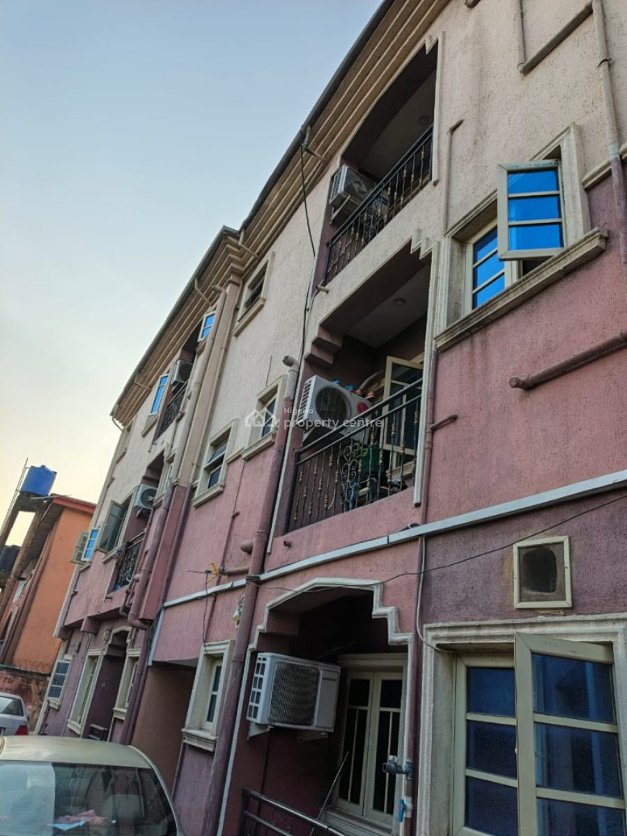 Very Spacious 2 Bedroom Flat with Private & Personal Staircase, Goodluck, Ori-oke, Ogudu, Lagos, Flat / Apartment for Rent