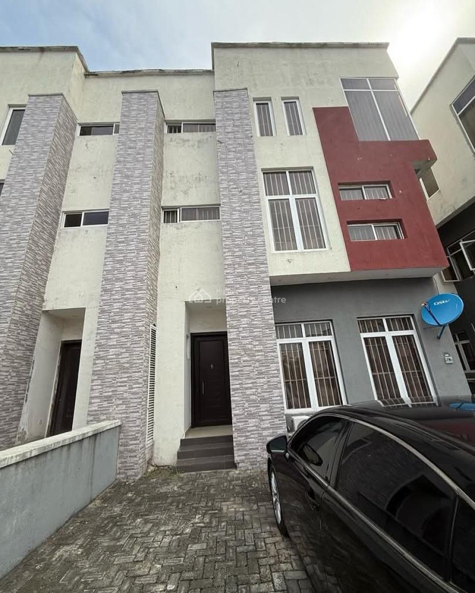 Fully Furnished 4-bedroom Townhouse with Bq, Vintage Park Estate, Osapa, Lekki, Lagos, House for Sale