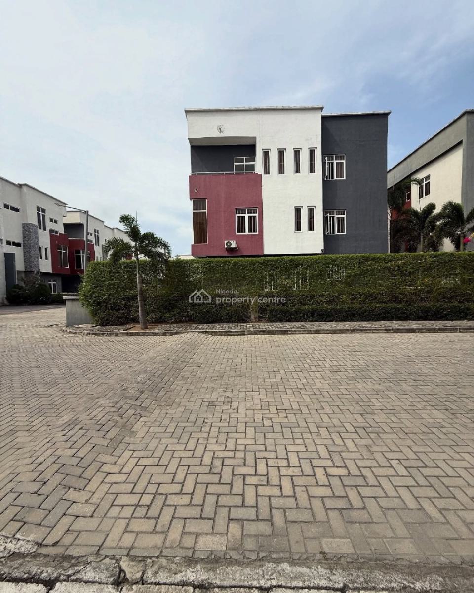 Fully Furnished 4-bedroom Townhouse with Bq, Vintage Park Estate, Osapa, Lekki, Lagos, House for Sale