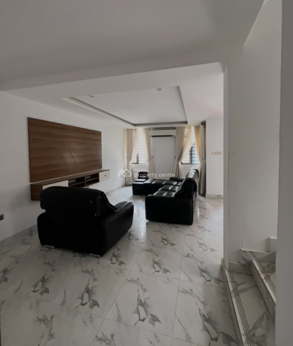Spacious 4 Bedroom Terrace Duplex with Bq, Ikate Elegushi, Lekki, Lagos, Terraced Duplex for Rent