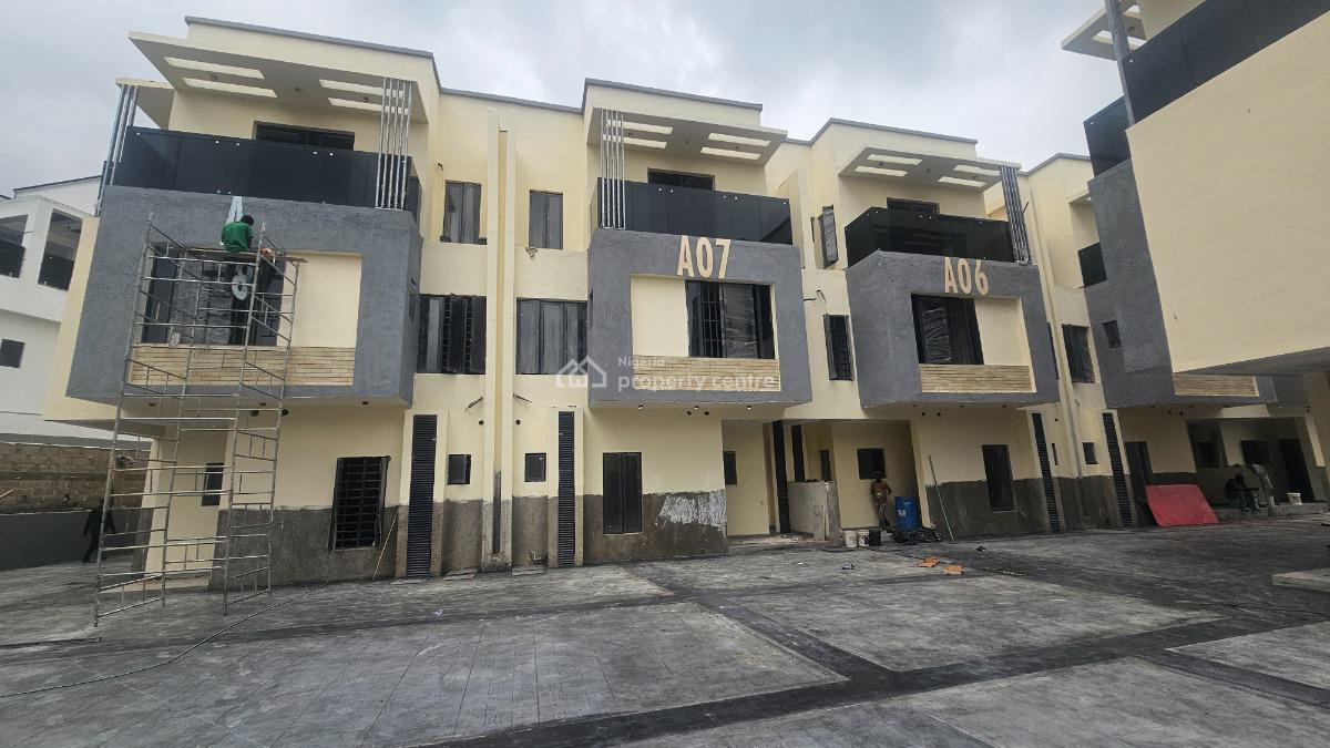 Brand New and Smart 4 Bedroom Terrace Duplex with a Room Boys Quarter, Ikeja Gra, Ikeja, Lagos, Terraced Duplex for Sale