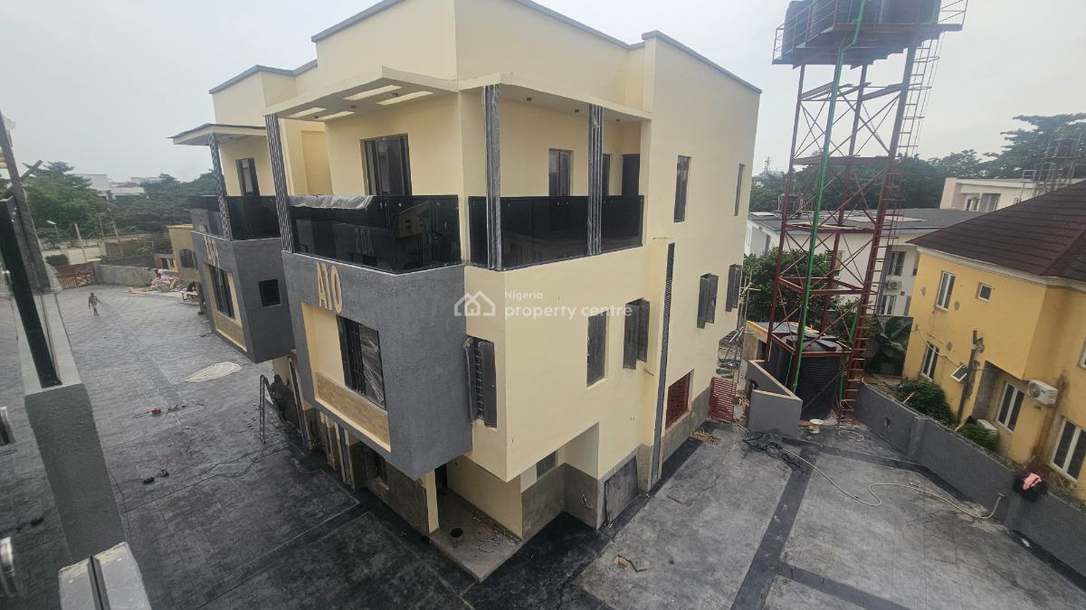 Brand New and Smart 4 Bedroom Terrace Duplex with a Room Boys Quarter, Ikeja Gra, Ikeja, Lagos, Terraced Duplex for Sale