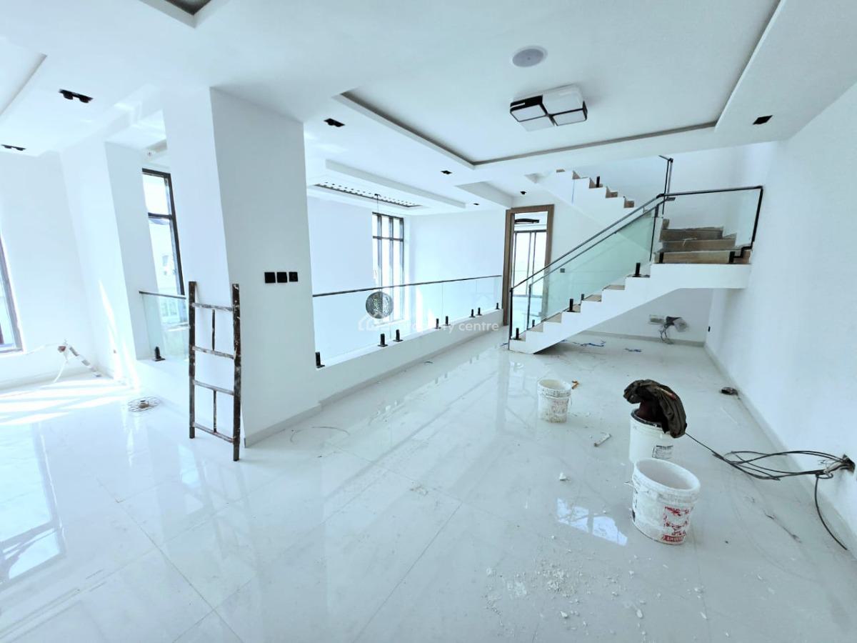 Contemporary 5-bedroom Semi Detached Duplex, Cowrie Creek Estate, Ikate Elegushi, Lekki, Lagos, Semi-detached Duplex for Rent