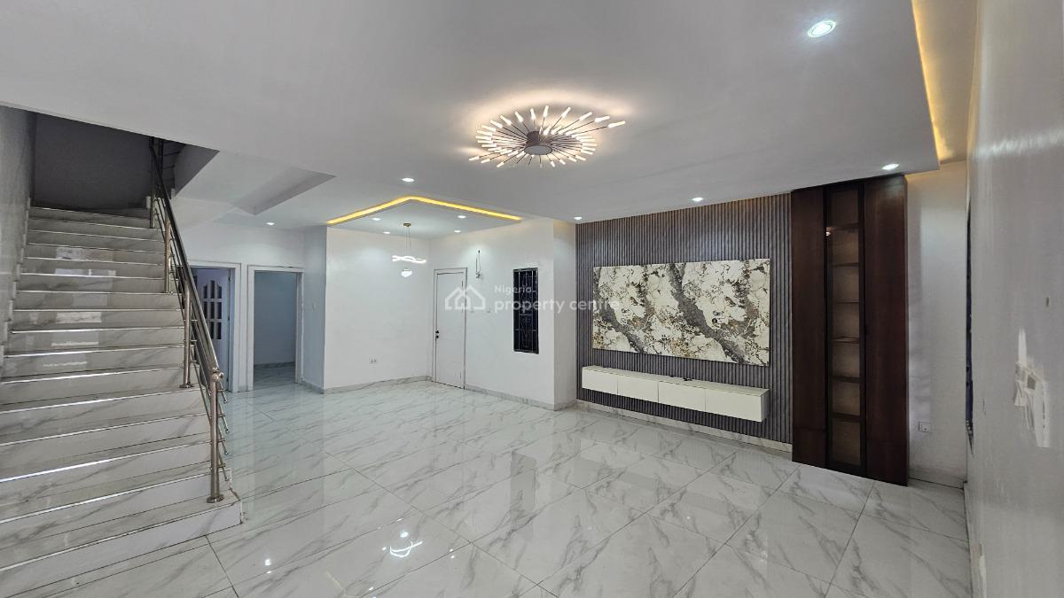 Stunning 4-bedroom Semi Detached Duplex with a Room Boys Quarter, Greenwich Garden, Mile 12, Kosofe, Lagos, Semi-detached Duplex for Sale